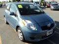 2008 Bayou Blue Pearl Toyota Yaris 3 Door Liftback  photo #9