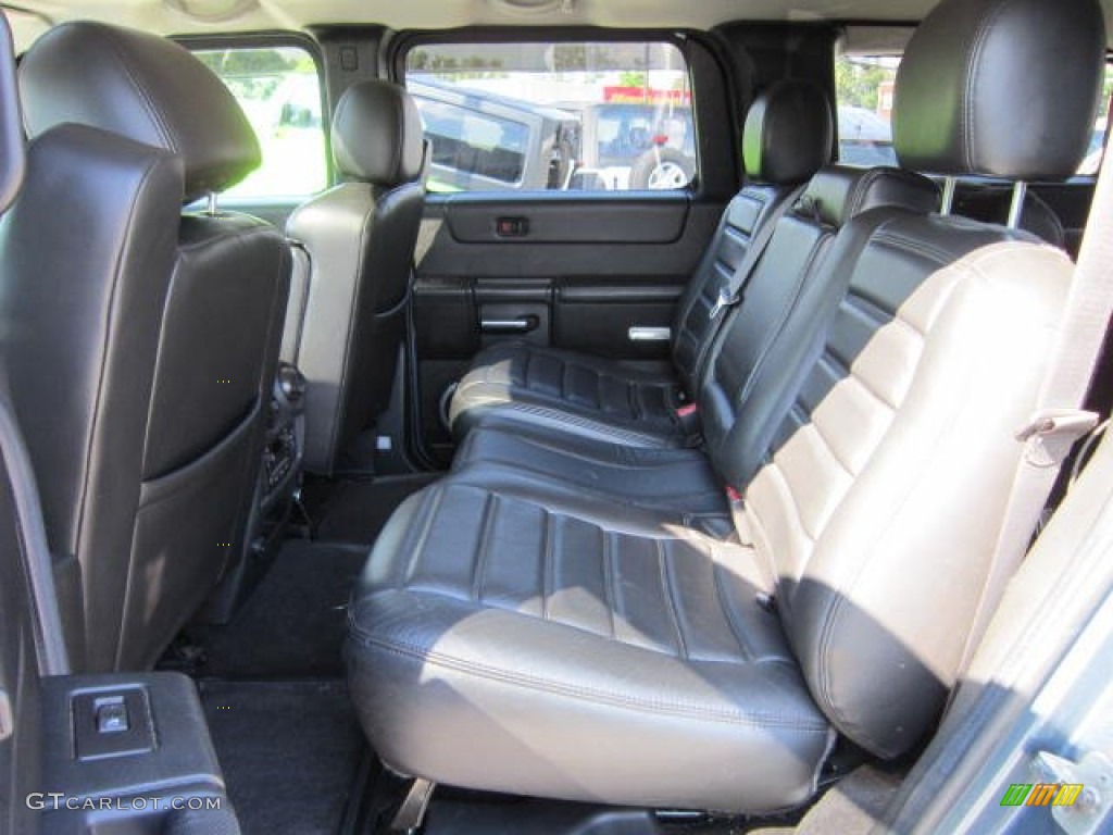 2007 Hummer H2 SUV Rear Seat Photo #67545690