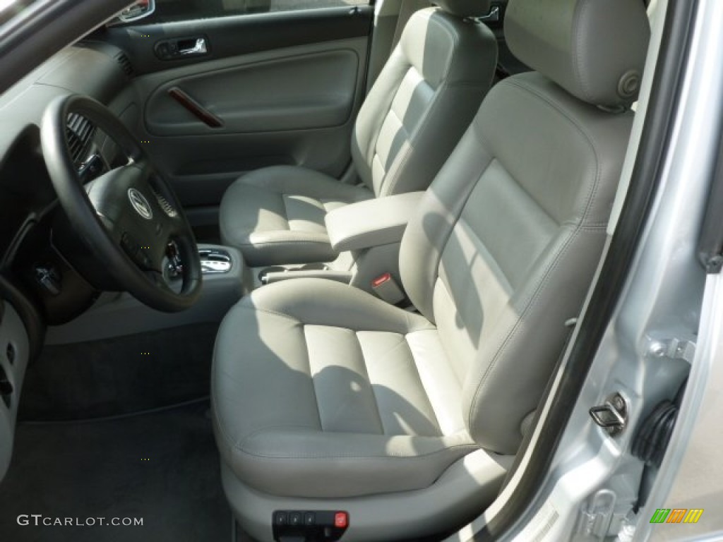 2003 Passat GLX 4Motion Sedan - Reflex Silver Metallic / Grey photo #11