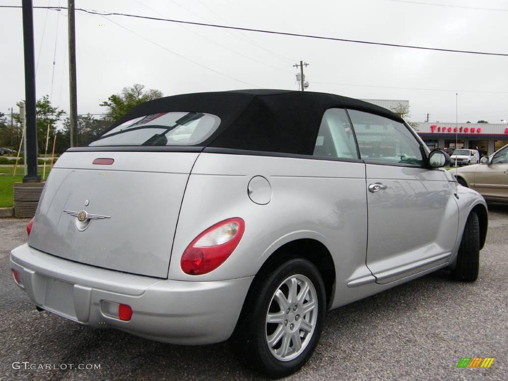 2006 PT Cruiser Convertible - Bright Silver Metallic / Pastel Slate Gray photo #5