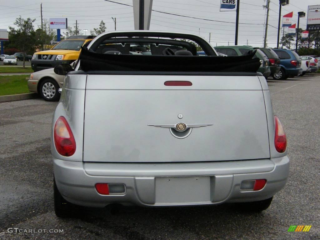 2006 PT Cruiser Convertible - Bright Silver Metallic / Pastel Slate Gray photo #16