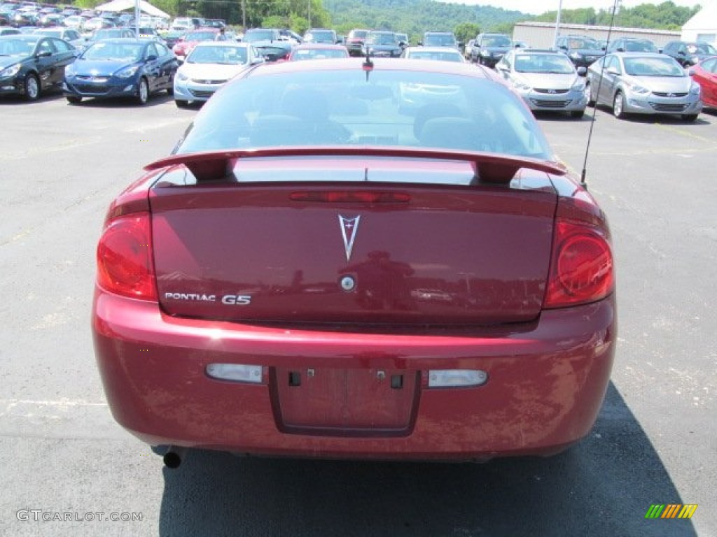 2009 G5  - Performance Red Tintcoat / Ebony photo #8