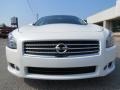 2011 Winter Frost White Nissan Maxima 3.5 SV Premium  photo #2