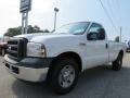 Oxford White - F250 Super Duty XL Regular Cab Photo No. 3
