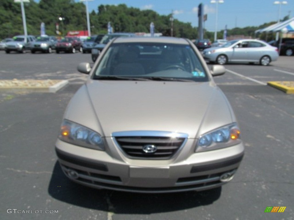 2006 Elantra GT Hatchback - Champagne Beige / Beige photo #4