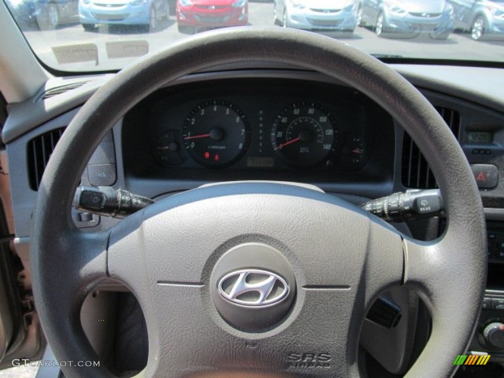 2006 Elantra GT Hatchback - Champagne Beige / Beige photo #16