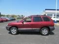 2004 Merlot Red Hyundai Santa Fe GLS 4WD  photo #7