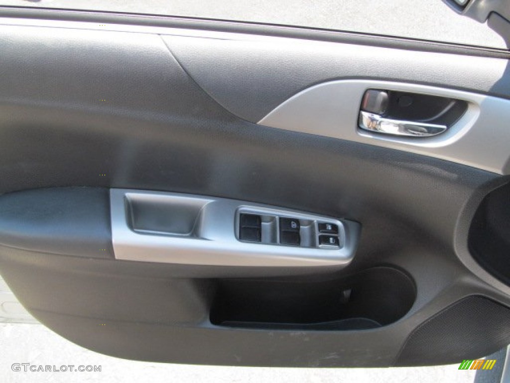 2010 Impreza 2.5i Premium Sedan - Spark Silver Metallic / Carbon Black photo #14