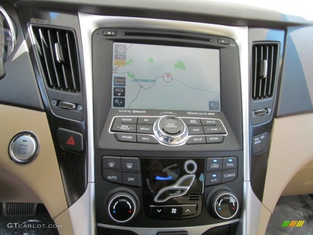 2013 Sonata Limited 2.0T - Midnight Black / Camel photo #5