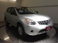 2011 Silver Ice Metallic Nissan Rogue S AWD  photo #2