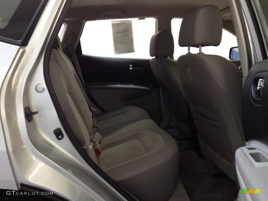 2011 Rogue S AWD - Silver Ice Metallic / Gray photo #9