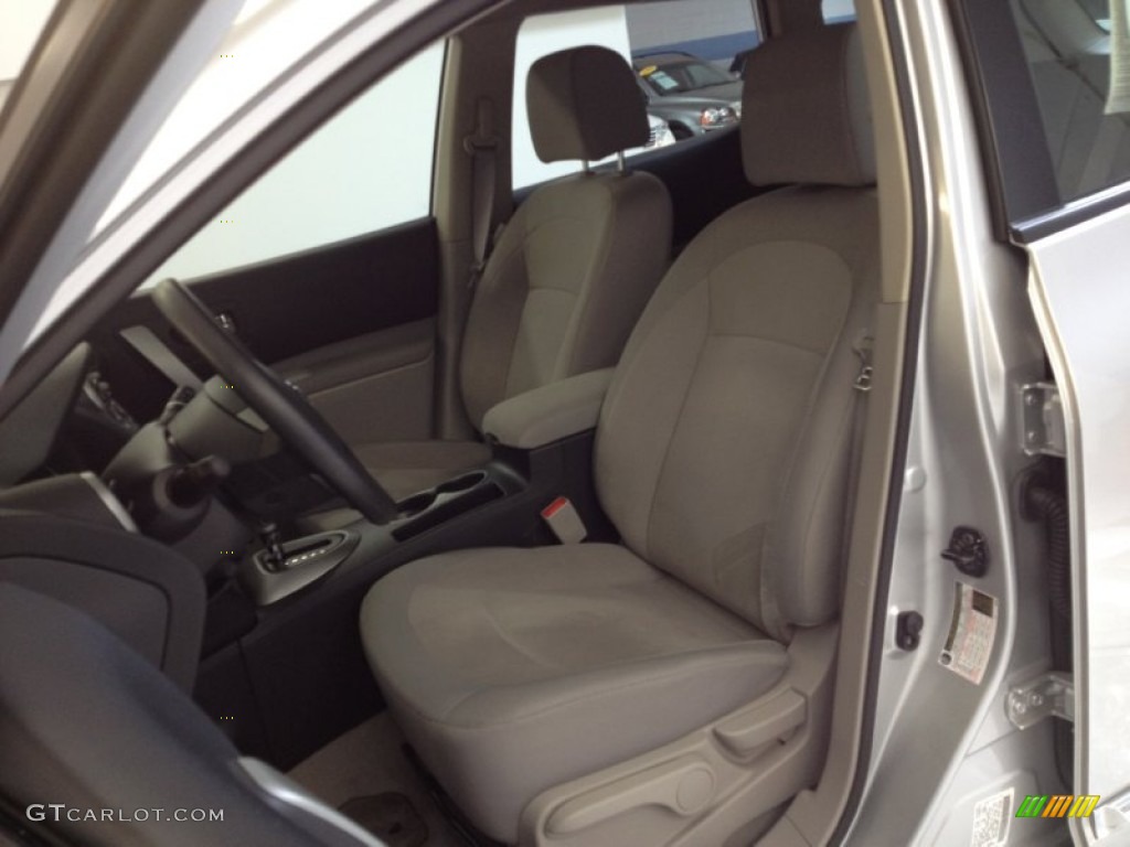2011 Rogue S AWD - Silver Ice Metallic / Gray photo #14