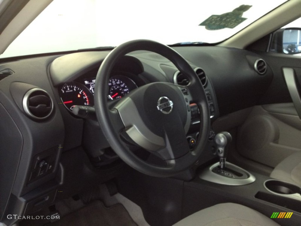 2011 Rogue S AWD - Silver Ice Metallic / Gray photo #15