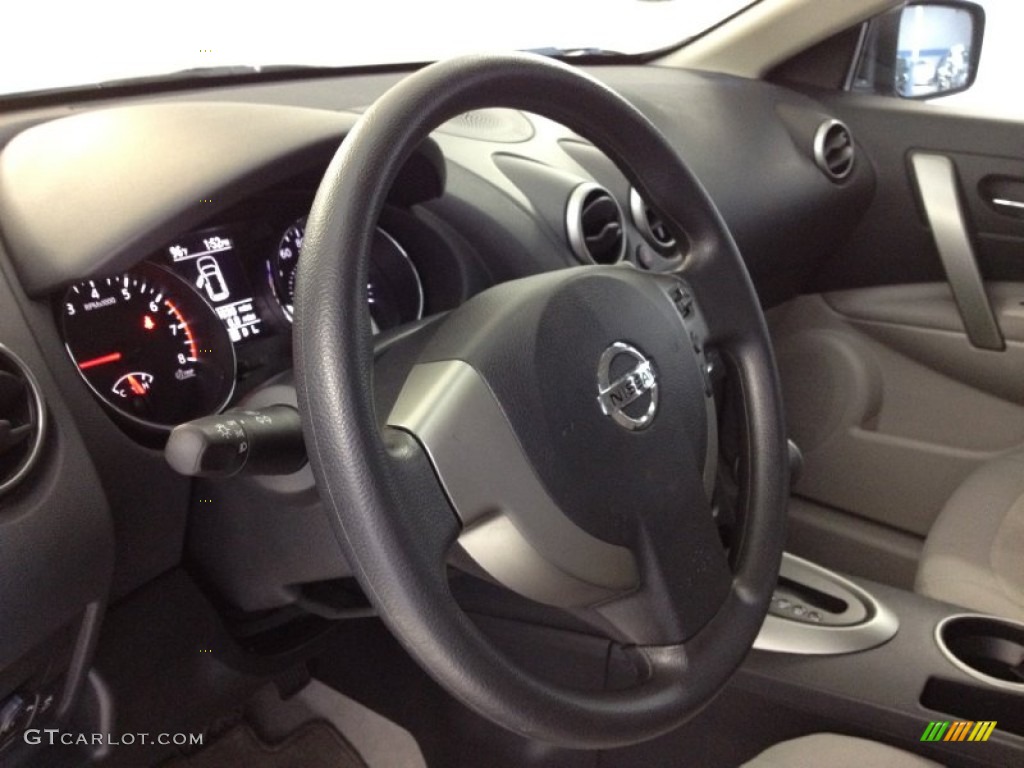2011 Rogue S AWD - Silver Ice Metallic / Gray photo #16