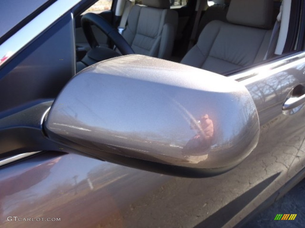 2012 CR-V EX-L 4WD - Basque Red Pearl II / Gray photo #13