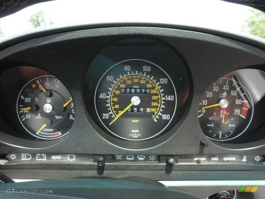 1987 Mercedes-Benz SL Class 560 SL Roadster Gauges Photos