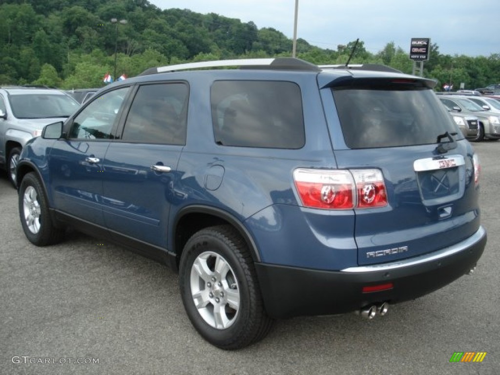 Deep Blue Metallic 2012 GMC Acadia SLE Exterior Photo #67552710