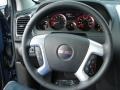 2012 GMC Acadia Ebony Interior Steering Wheel Photo