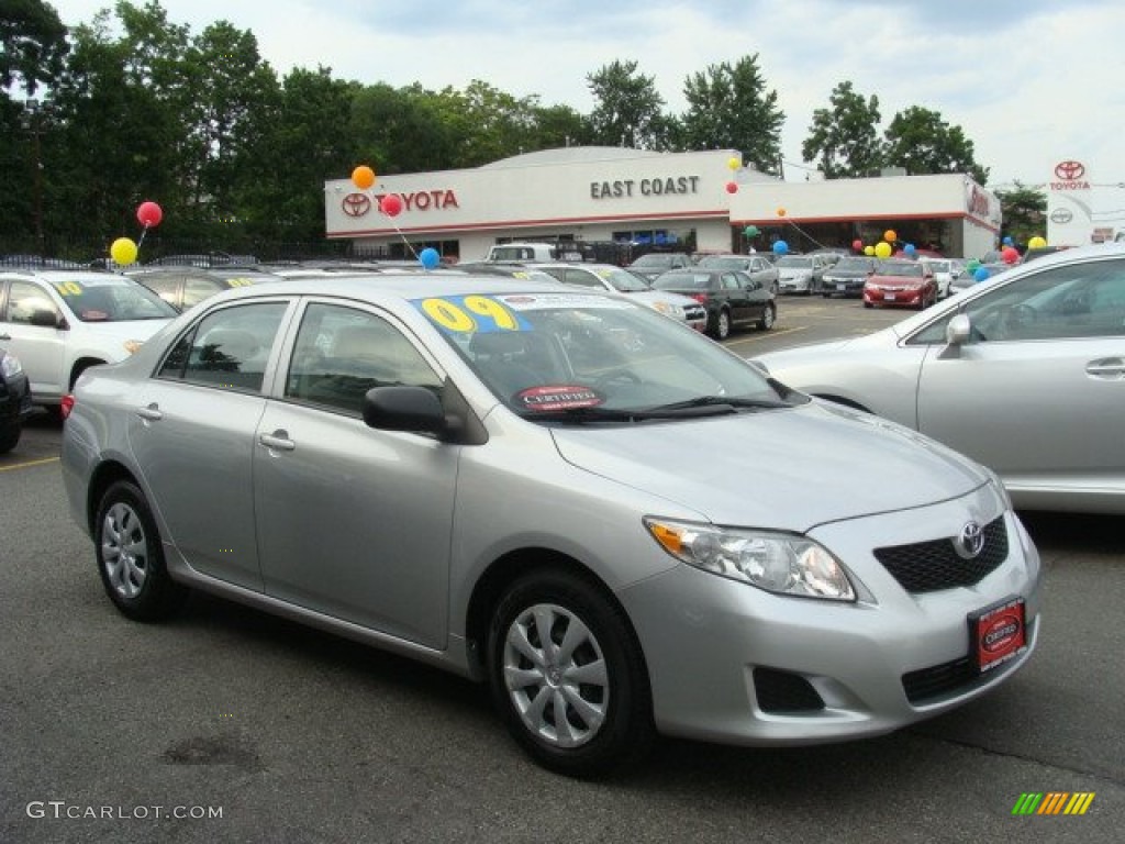 2009 Corolla  - Classic Silver Metallic / Ash photo #1