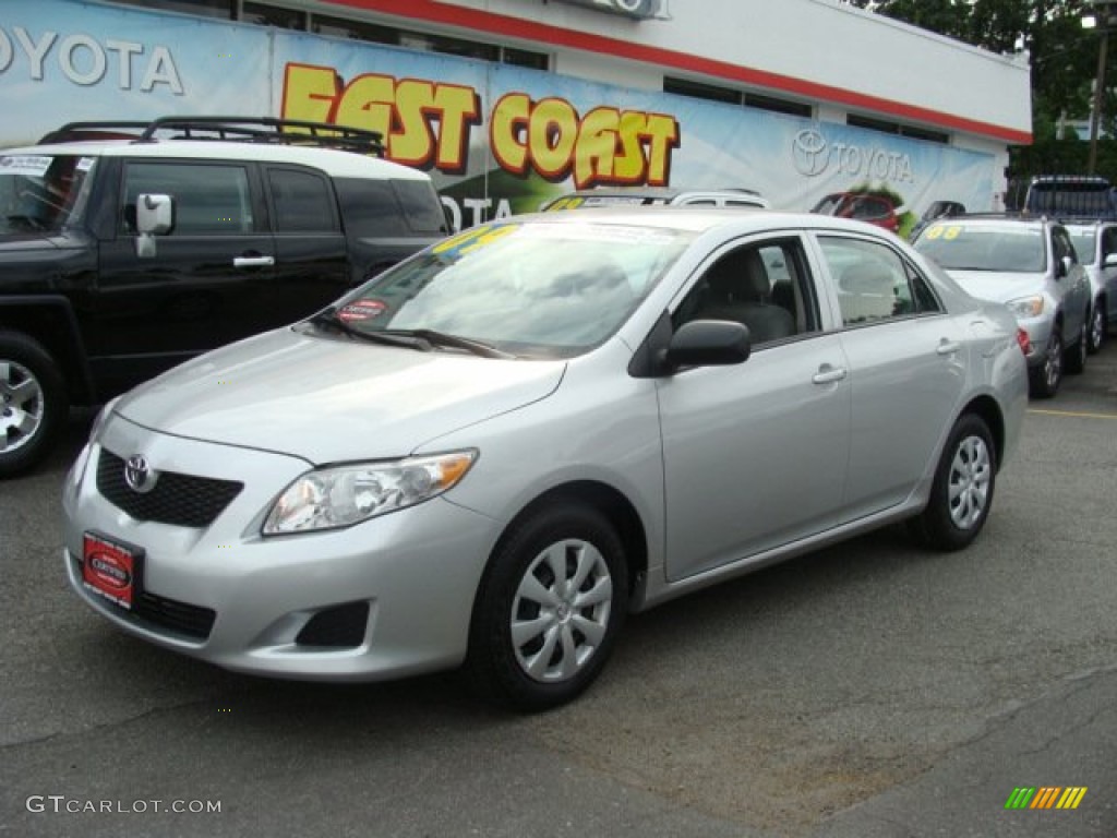 2009 Corolla  - Classic Silver Metallic / Ash photo #3