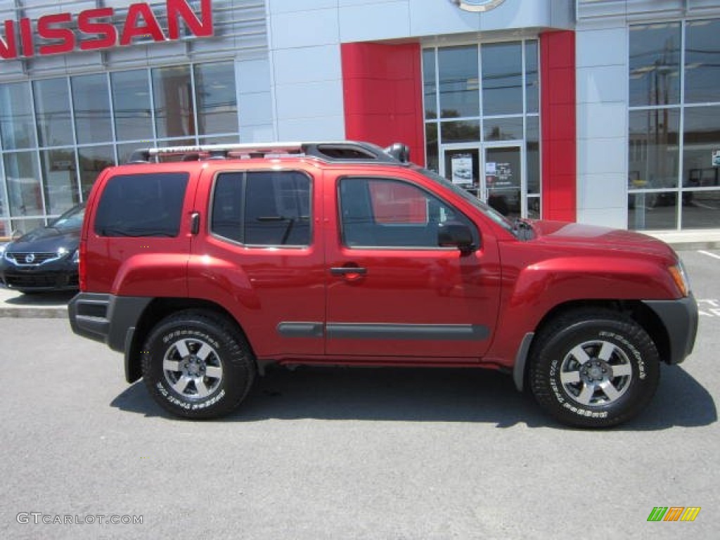 Lava Red 2012 Nissan Xterra Pro-4X 4x4 Exterior Photo #67556904