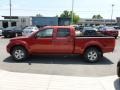 2012 Lava Red Nissan Frontier SV Crew Cab 4x4  photo #4