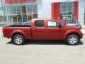 2012 Lava Red Nissan Frontier SV Crew Cab 4x4  photo #8