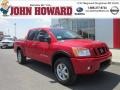 Red Alert 2012 Nissan Titan Pro-4X Crew Cab 4x4