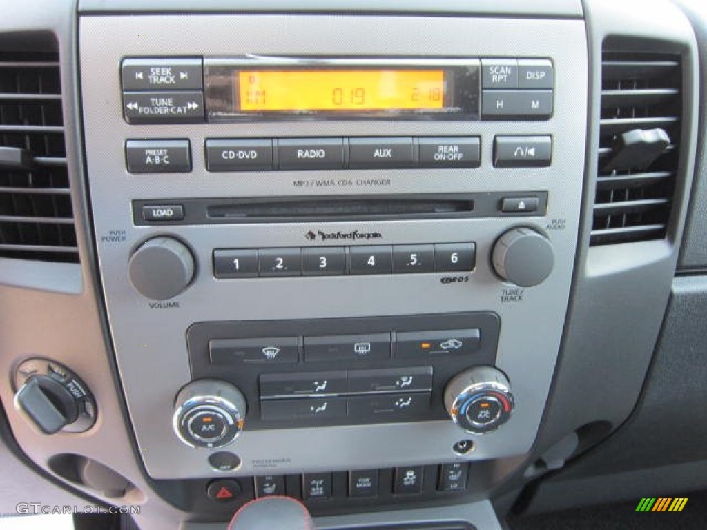 2012 Nissan Titan Pro-4X Crew Cab 4x4 Controls Photo #67558372