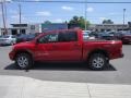 2012 Red Alert Nissan Titan Pro-4X Crew Cab 4x4  photo #4