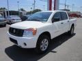 Blizzard White - Titan S Crew Cab 4x4 Photo No. 3