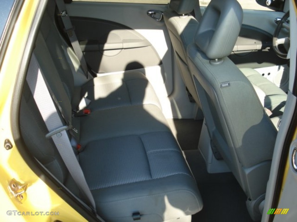 2006 PT Cruiser Touring - Solar Yellow / Pastel Slate Gray photo #18