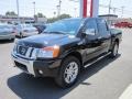 Galaxy Black - Titan SL Heavy Metal Chrome Edition Crew Cab 4x4 Photo No. 3