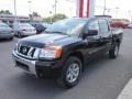 2012 Galaxy Black Nissan Titan SV Crew Cab 4x4  photo #3