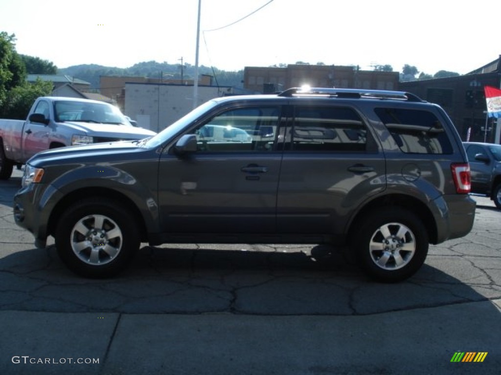 2011 Escape Limited V6 4WD - Sterling Grey Metallic / Camel photo #4