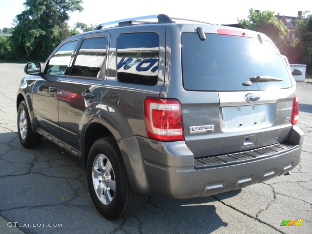 2011 Escape Limited V6 4WD - Sterling Grey Metallic / Camel photo #5