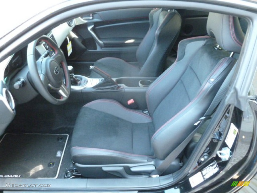 Black Leather/Alcantara Interior 2013 Subaru BRZ Limited Photo #67560078