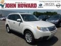 Satin White Pearl 2012 Subaru Forester 2.5 X Touring