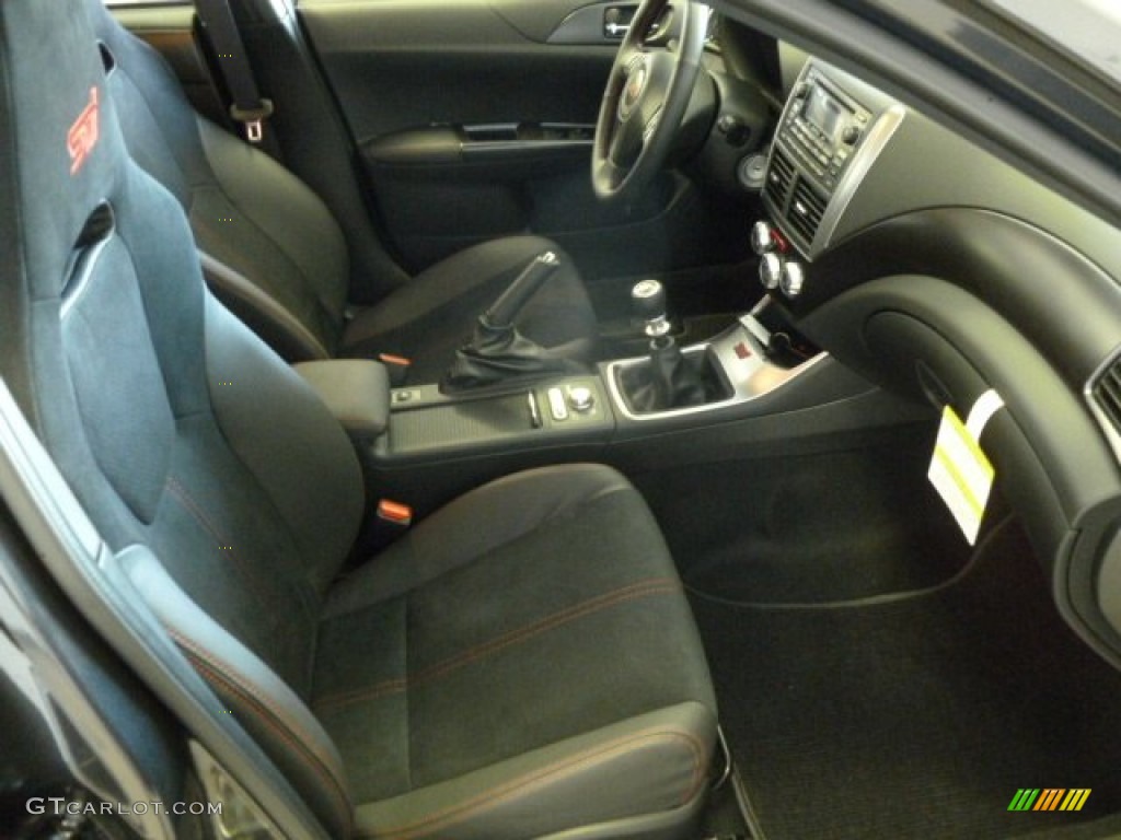 STi Black Alcantara/Carbon Black Interior 2012 Subaru Impreza WRX STi 5 Door Photo #67560369