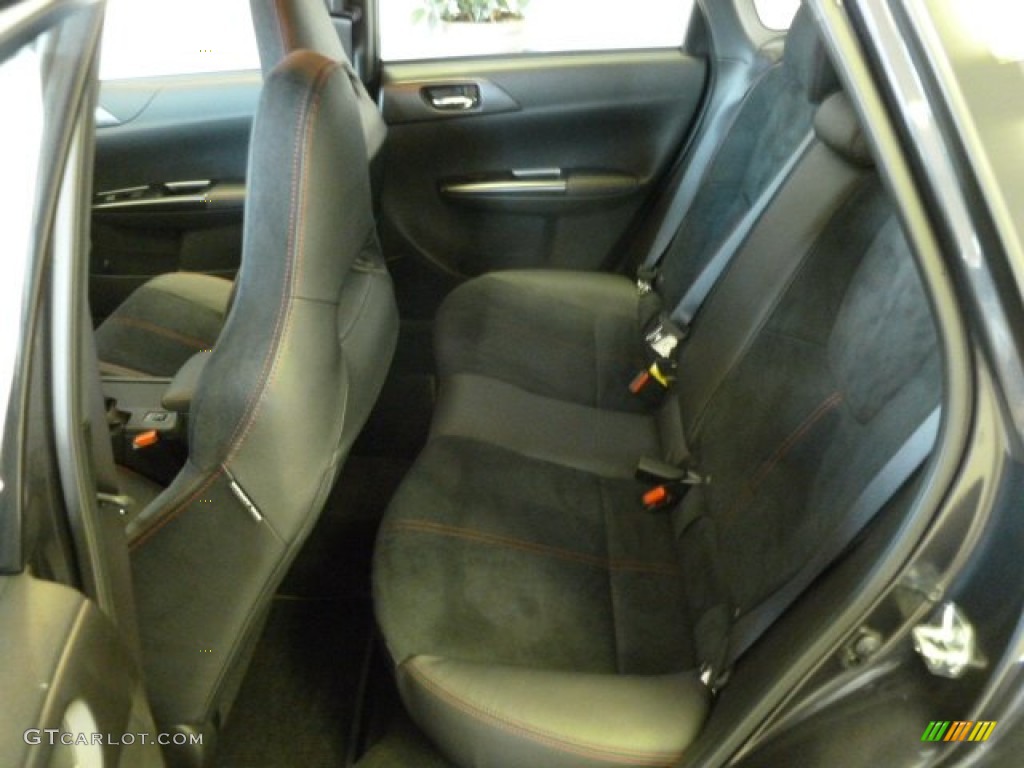 STi Black Alcantara/Carbon Black Interior 2012 Subaru Impreza WRX STi 5 Door Photo #67560378
