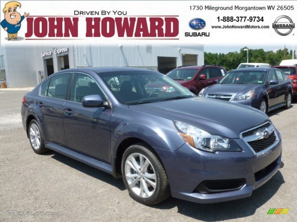 2013 Legacy 2.5i Premium - Twilight Blue Metallic / Black photo #1