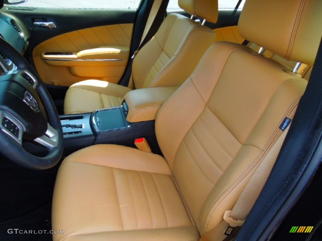 2012 Dodge Charger R/T Plus Front Seat Photo #67561803