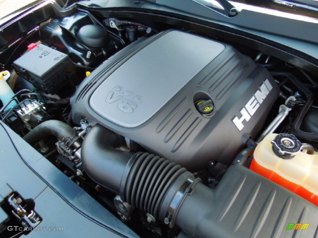 2012 Dodge Charger R/T Plus 5.7 Liter HEMI OHV 16-Valve V8 Engine Photo #67561854