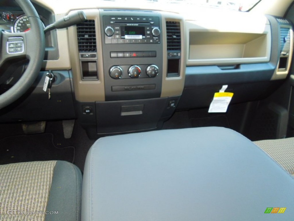 2012 Ram 1500 Express Quad Cab - Tequila Sunrise Pearl / Dark Slate Gray/Medium Graystone photo #16