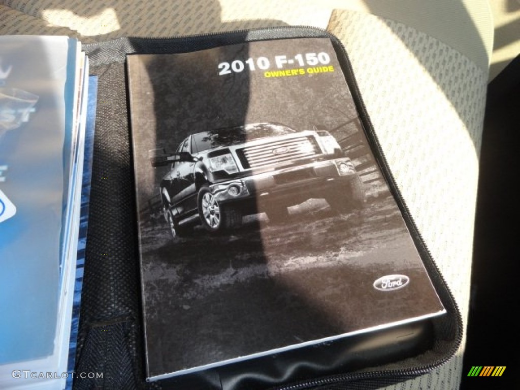 2010 F150 XLT SuperCrew 4x4 - Dark Blue Pearl Metallic / Tan photo #14