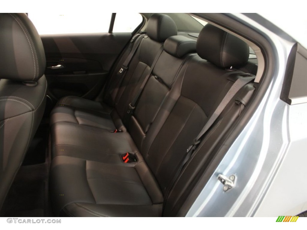 Jet Black Interior 2011 Chevrolet Cruze LTZ Photo #67563081