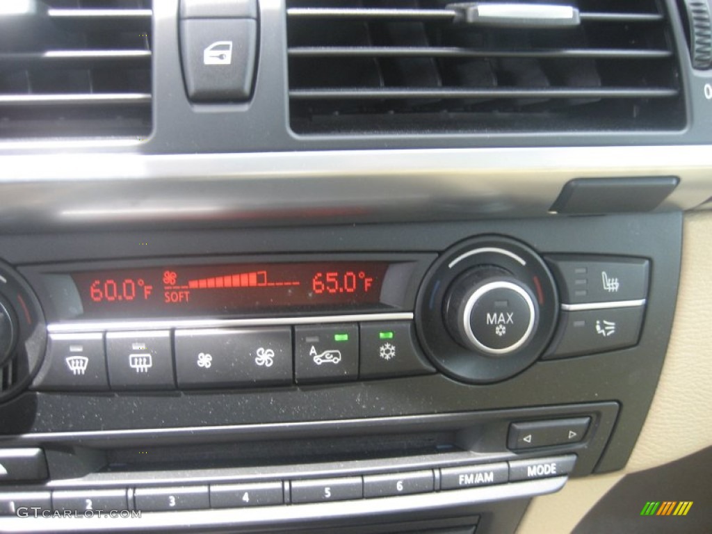 2010 X6 xDrive35i - Monaco Blue Metallic / Sand Beige photo #23