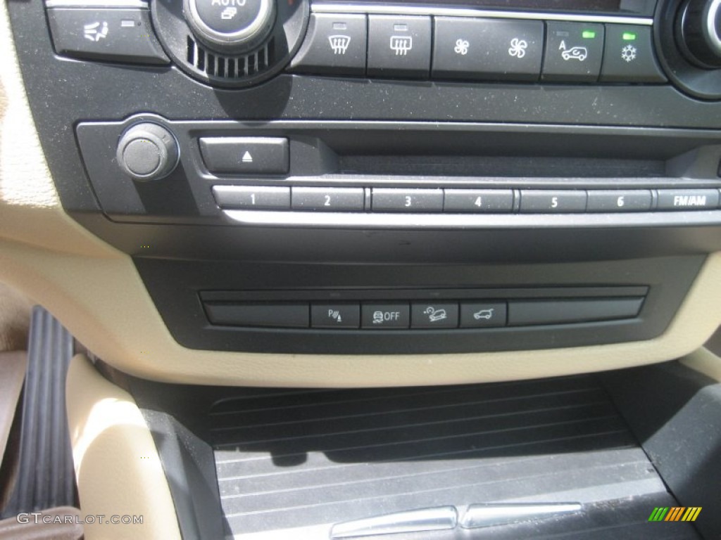 2010 X6 xDrive35i - Monaco Blue Metallic / Sand Beige photo #24