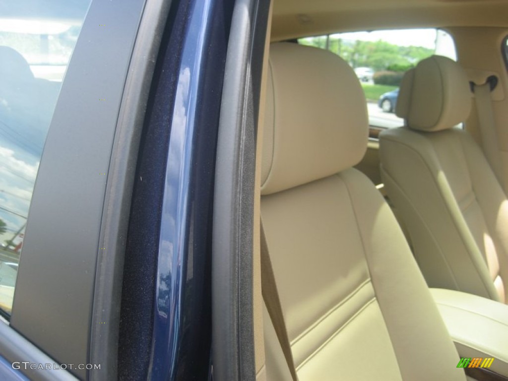 2010 X6 xDrive35i - Monaco Blue Metallic / Sand Beige photo #33