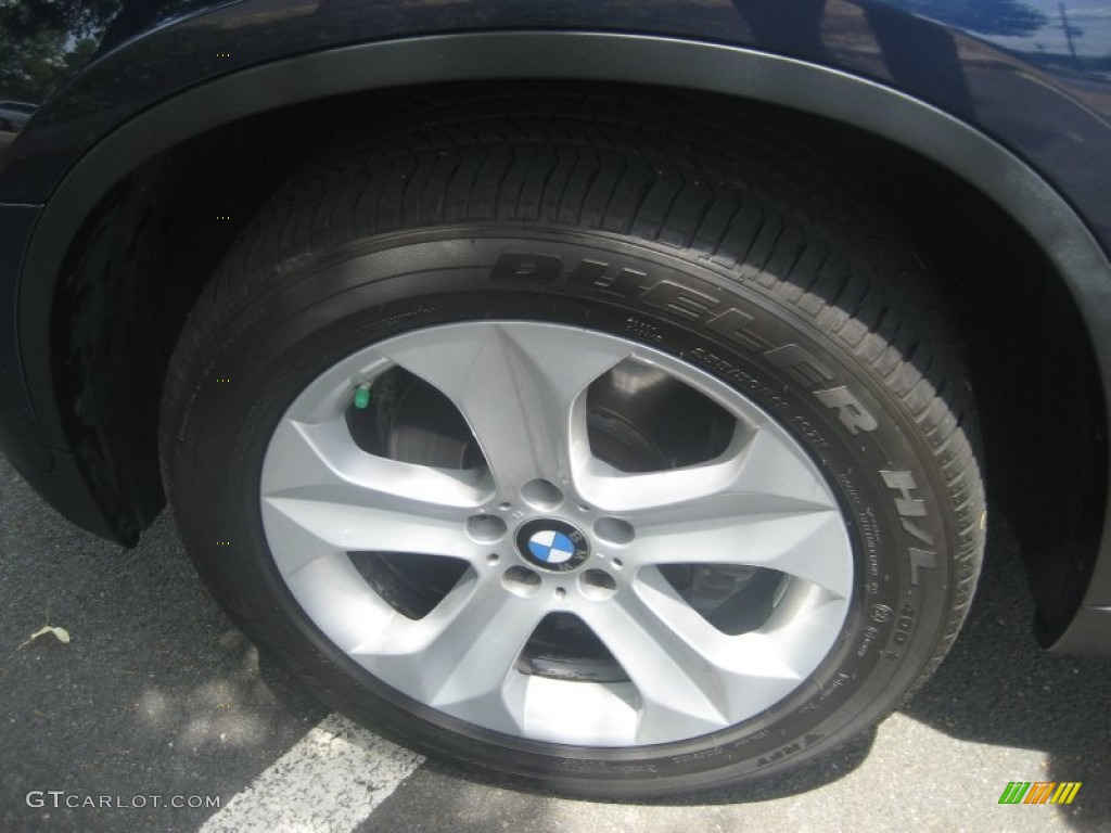 2010 X6 xDrive35i - Monaco Blue Metallic / Sand Beige photo #48